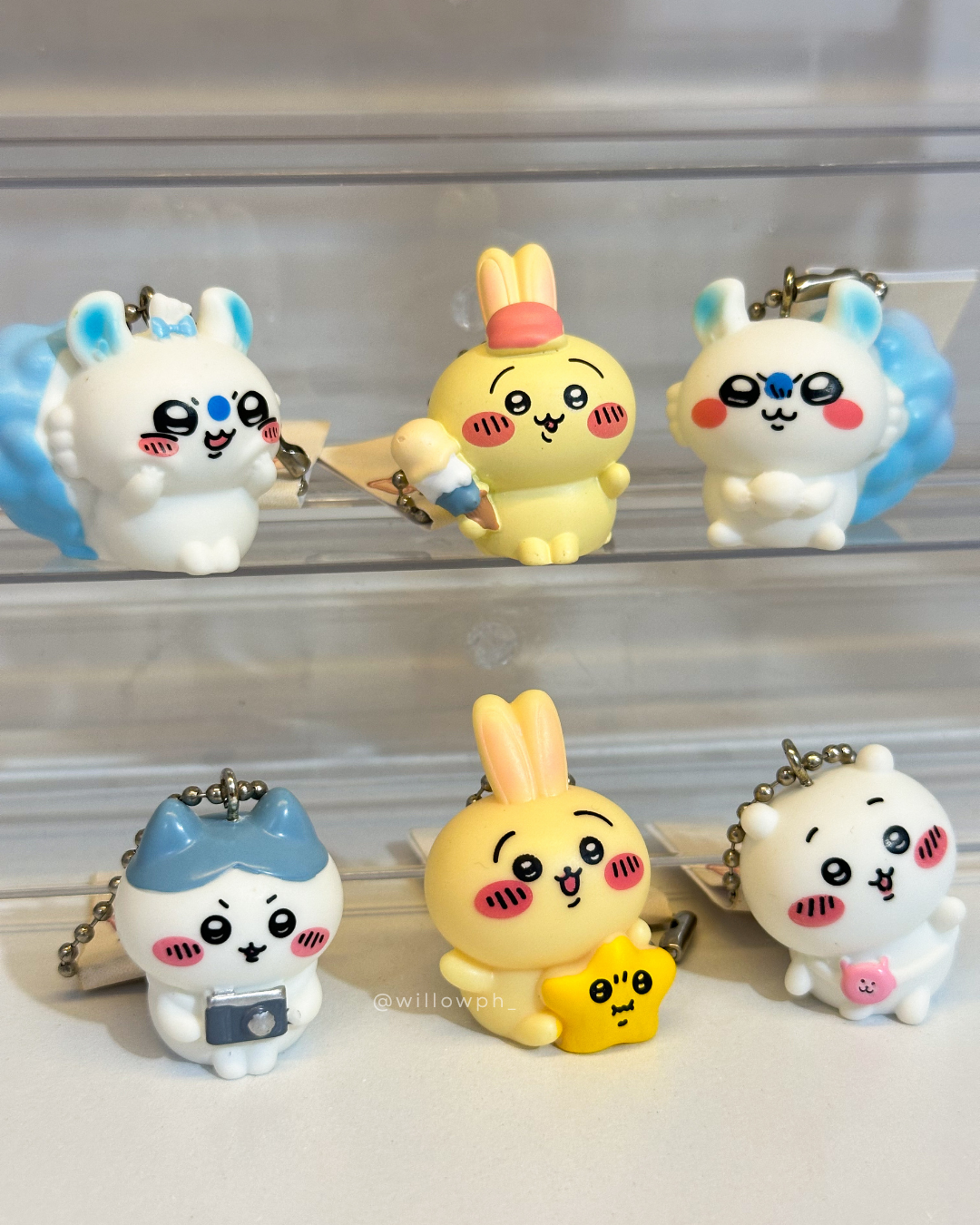 Cute Pastel Character Trinket Keychain