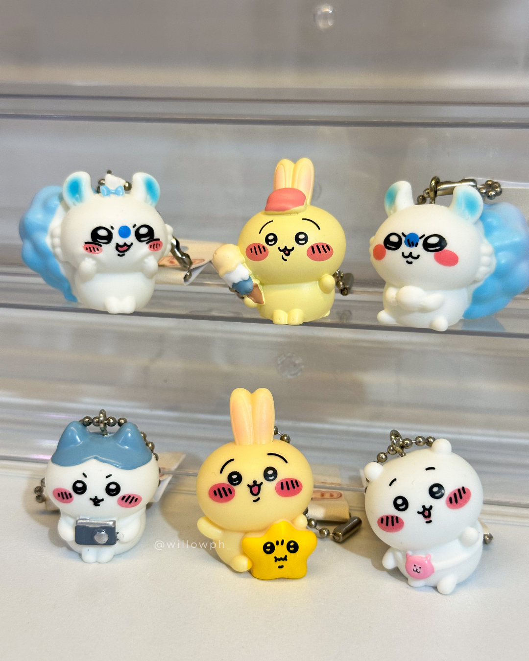 Cute Pastel Character Trinket Keychain