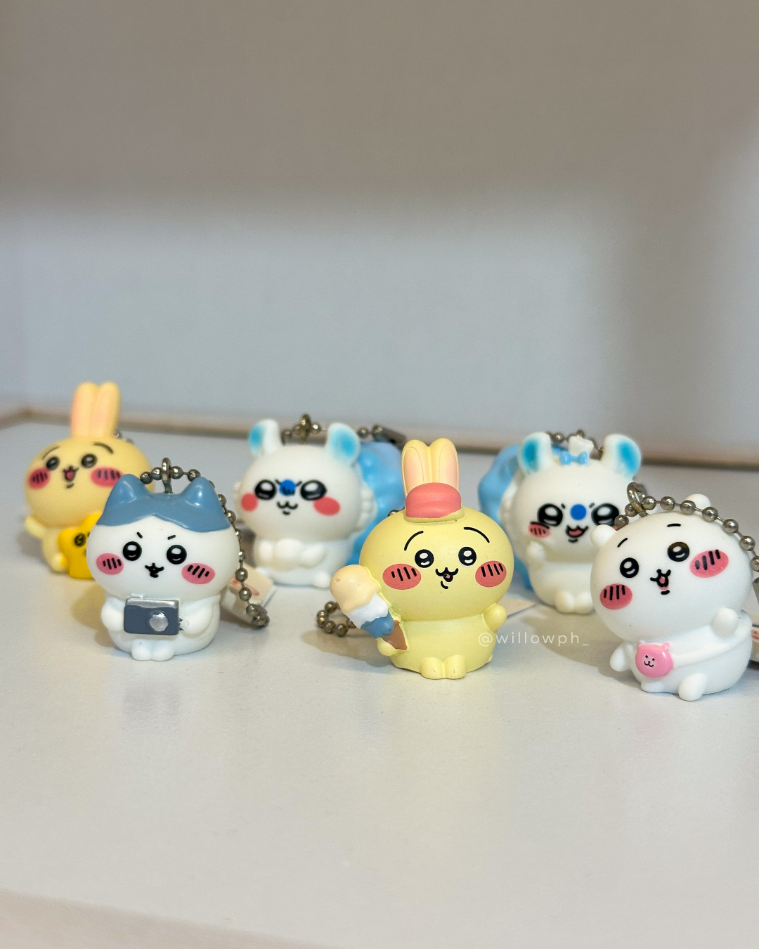 Cute Pastel Character Trinket Keychain