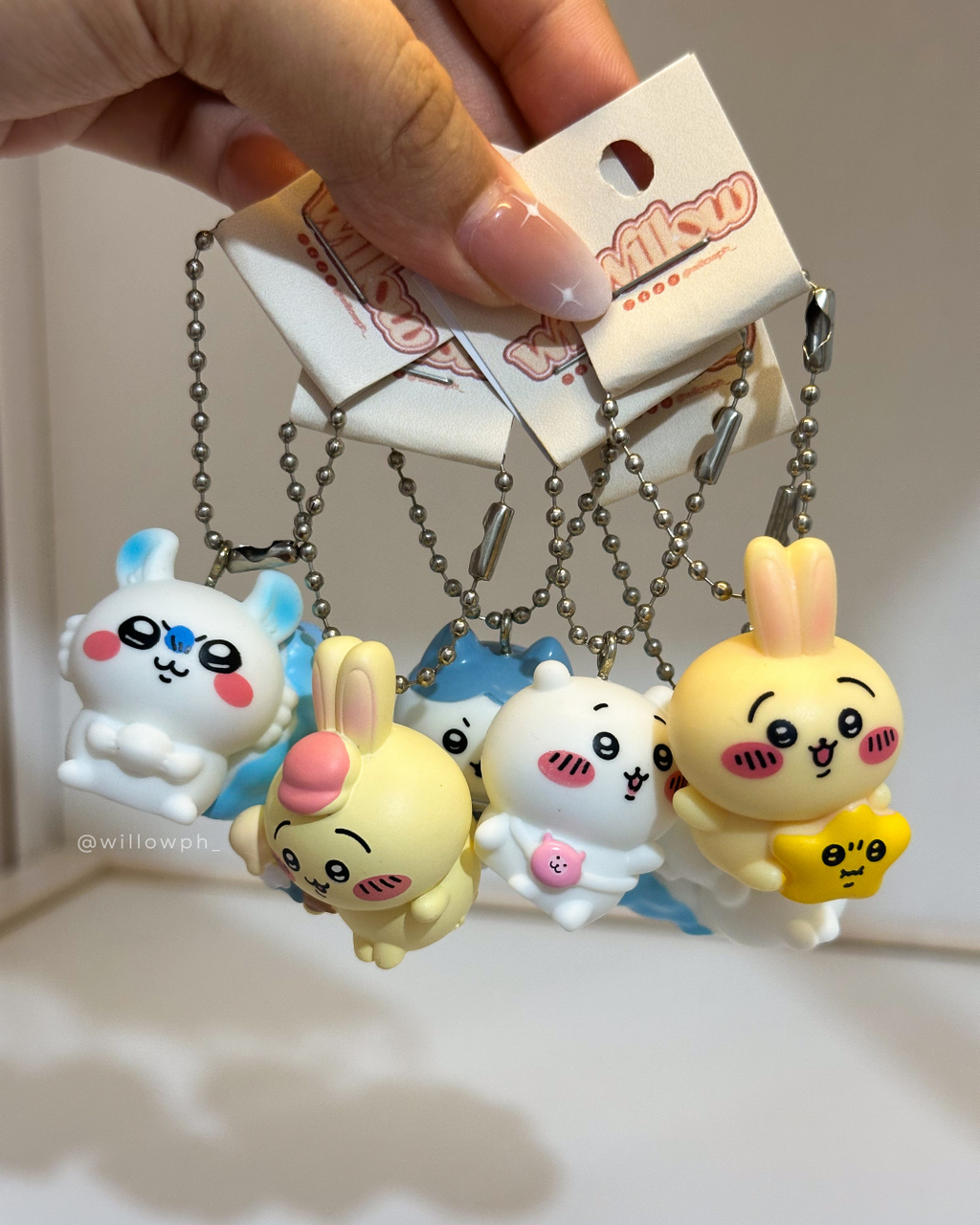 Cute Pastel Character Trinket Keychain