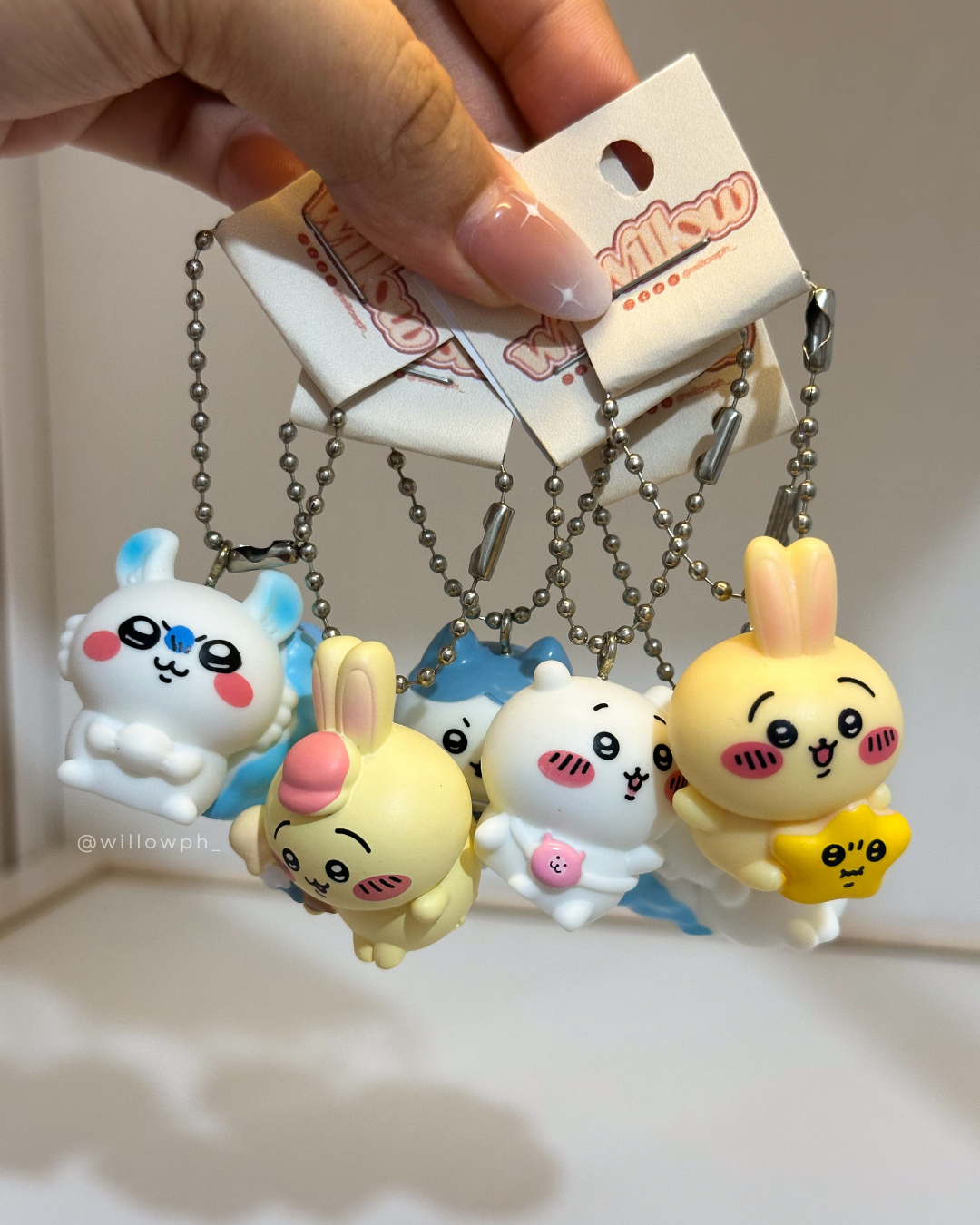 Cute Pastel Character Trinket Keychain