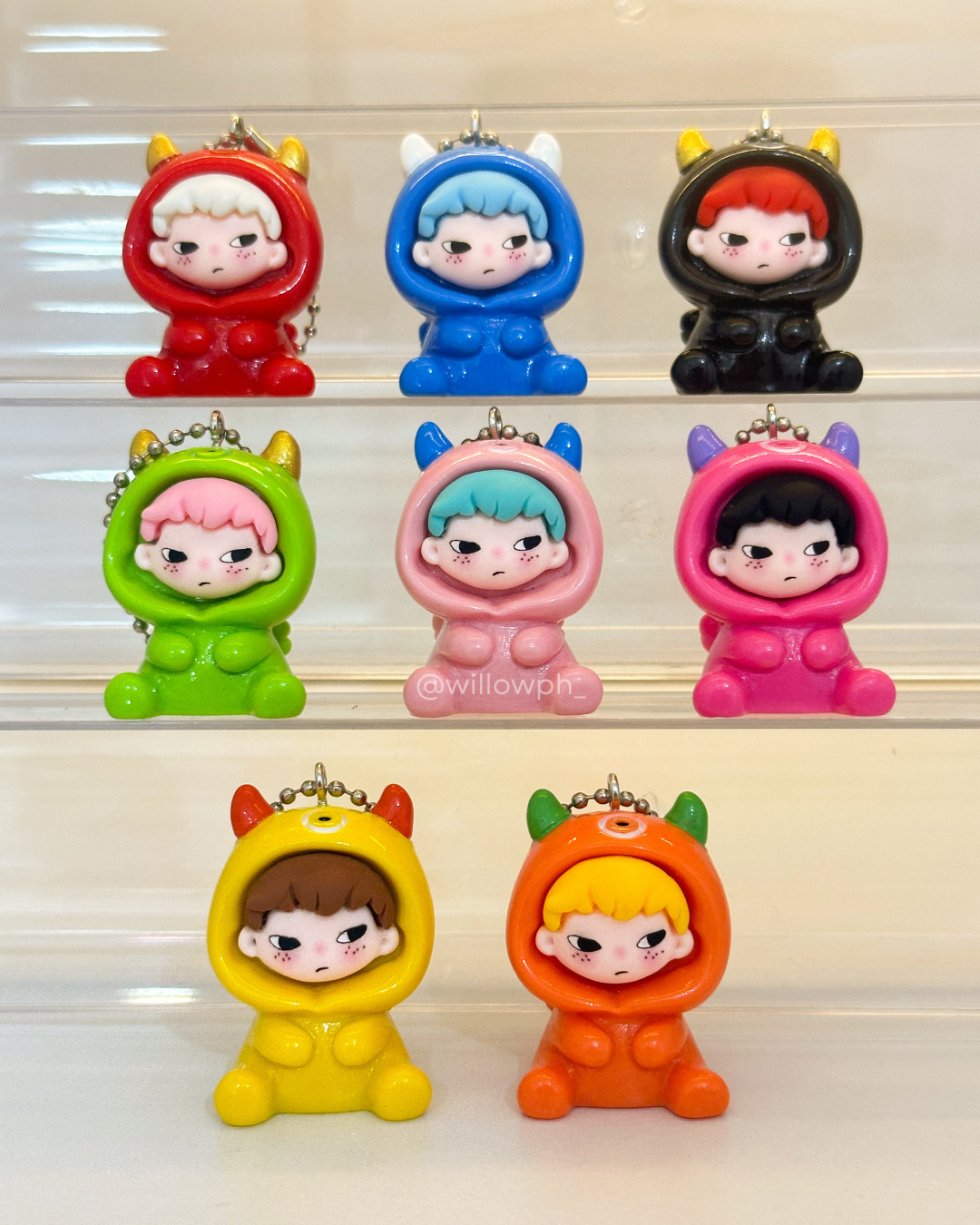 Cute Monster Doll Trinket Keychain