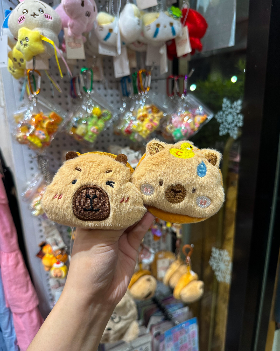 Cozy Capy Plush Pouch