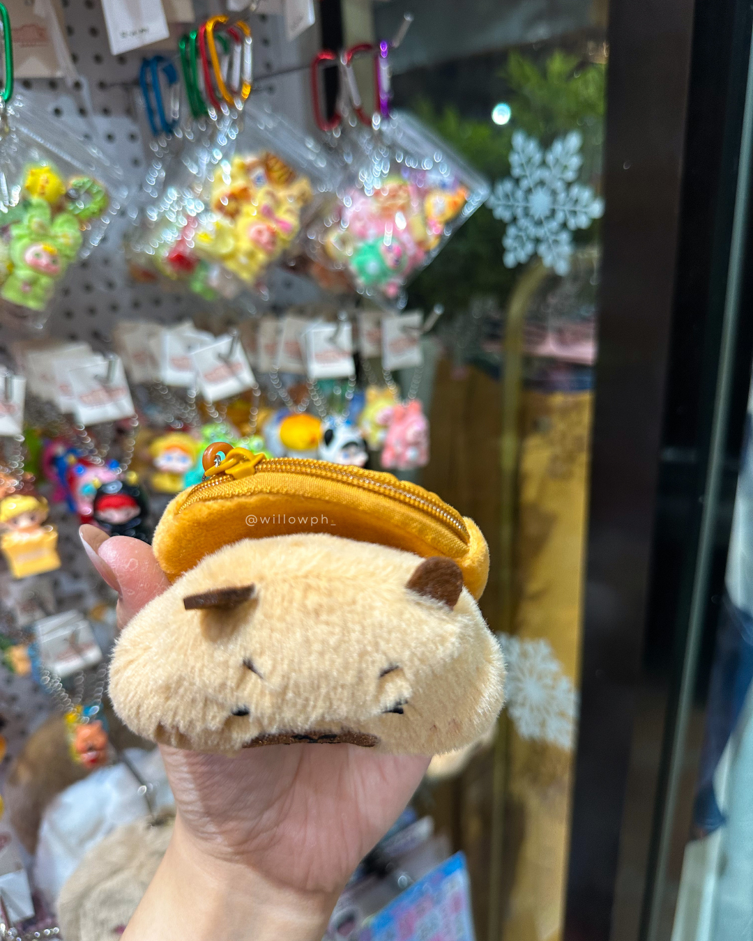 Cozy Capy Plush Pouch