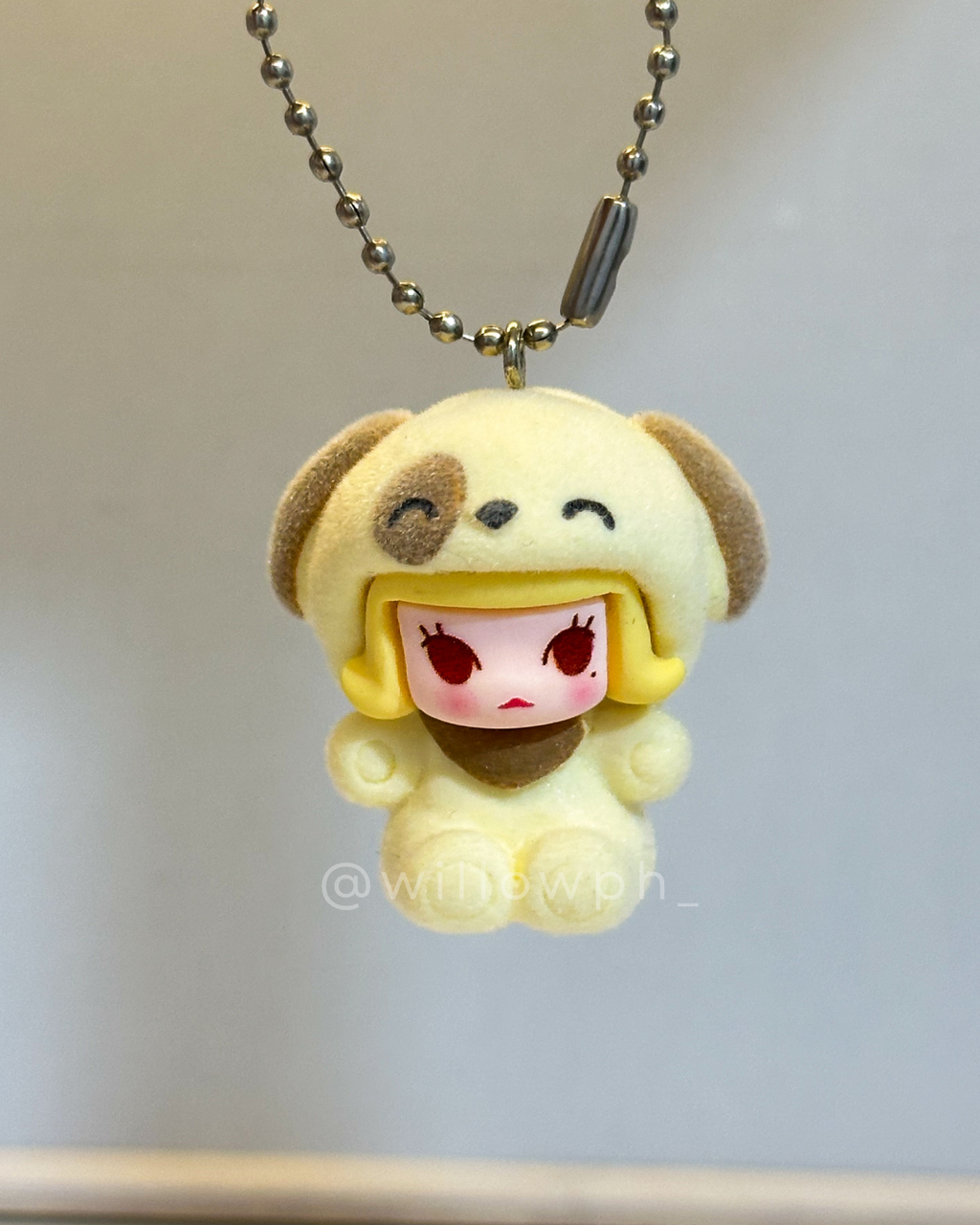 Collectible Animal Figure Velvet Keychain