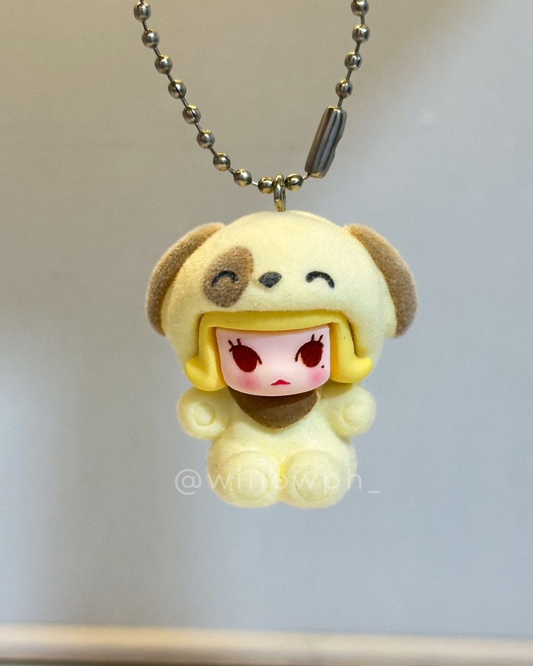 Collectible Animal Figure Velvet Keychain