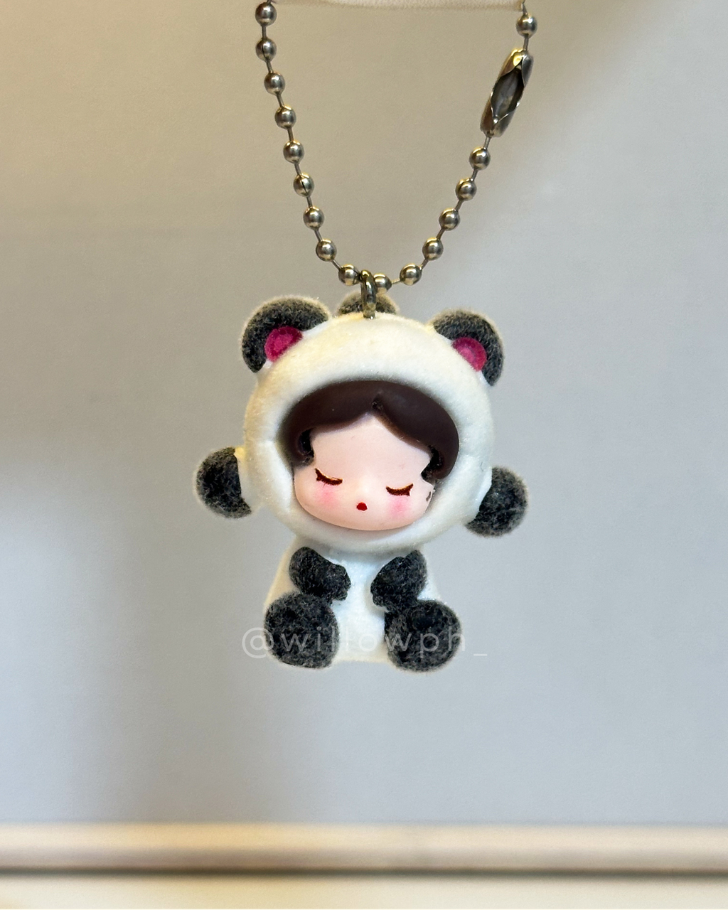 Collectible Animal Figure Velvet Keychain