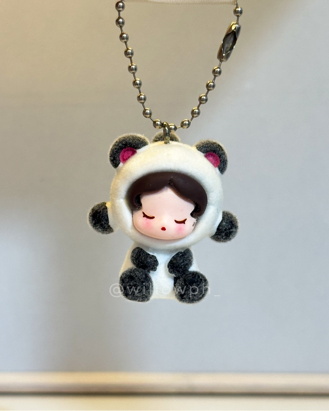 Collectible Animal Figure Velvet Keychain