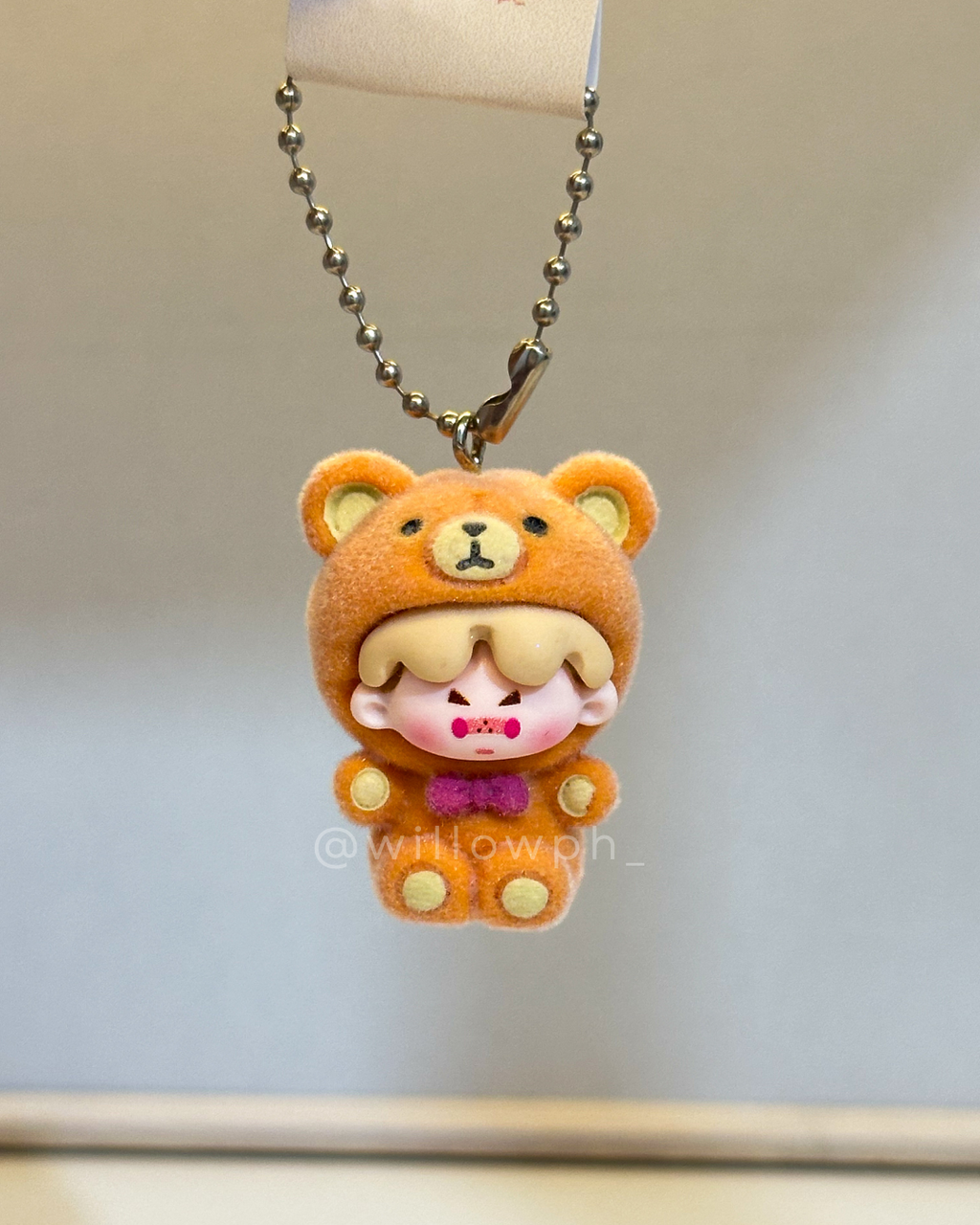 Collectible Animal Figure Velvet Keychain