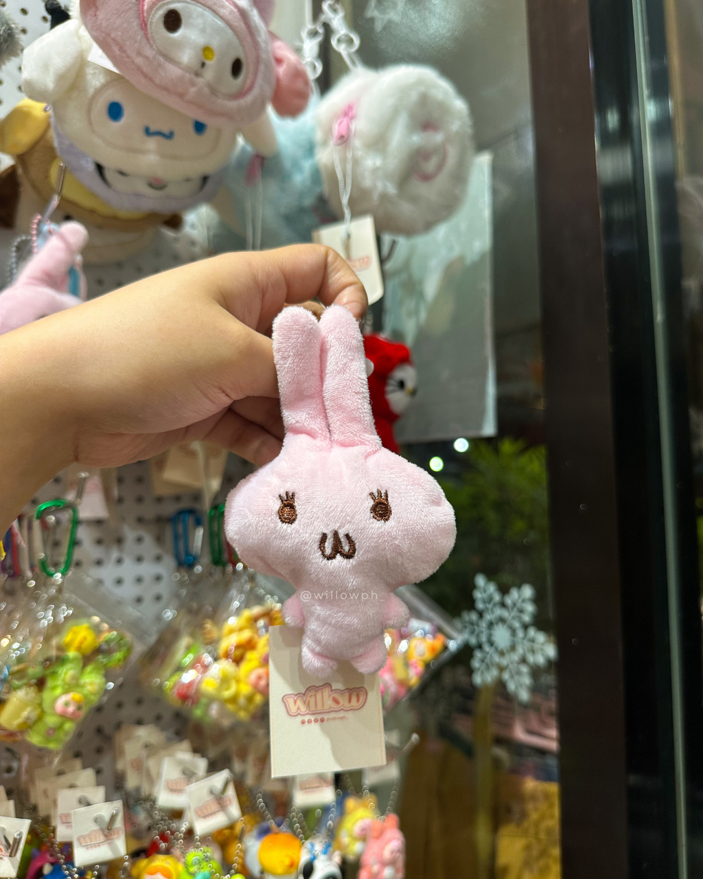 Sweet Bunny Plush Keychain