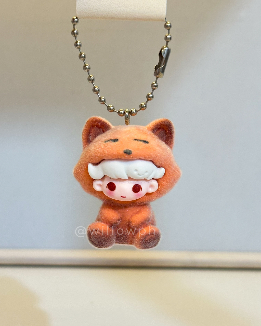 Collectible Animal Figure Velvet Keychain