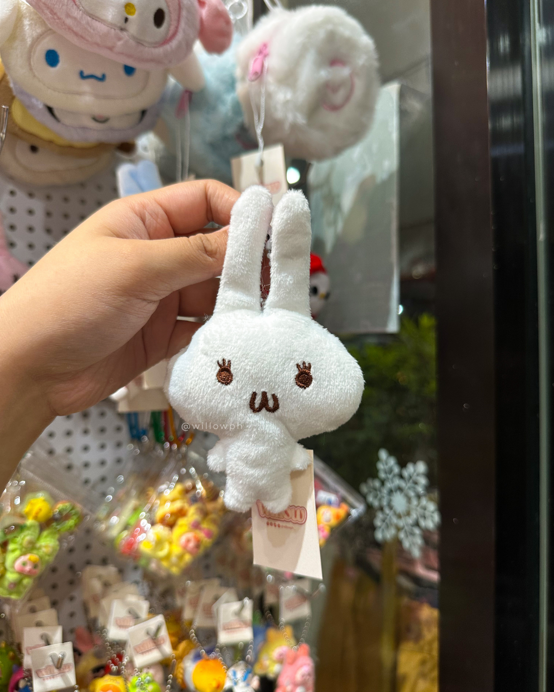 Sweet Bunny Plush Keychain