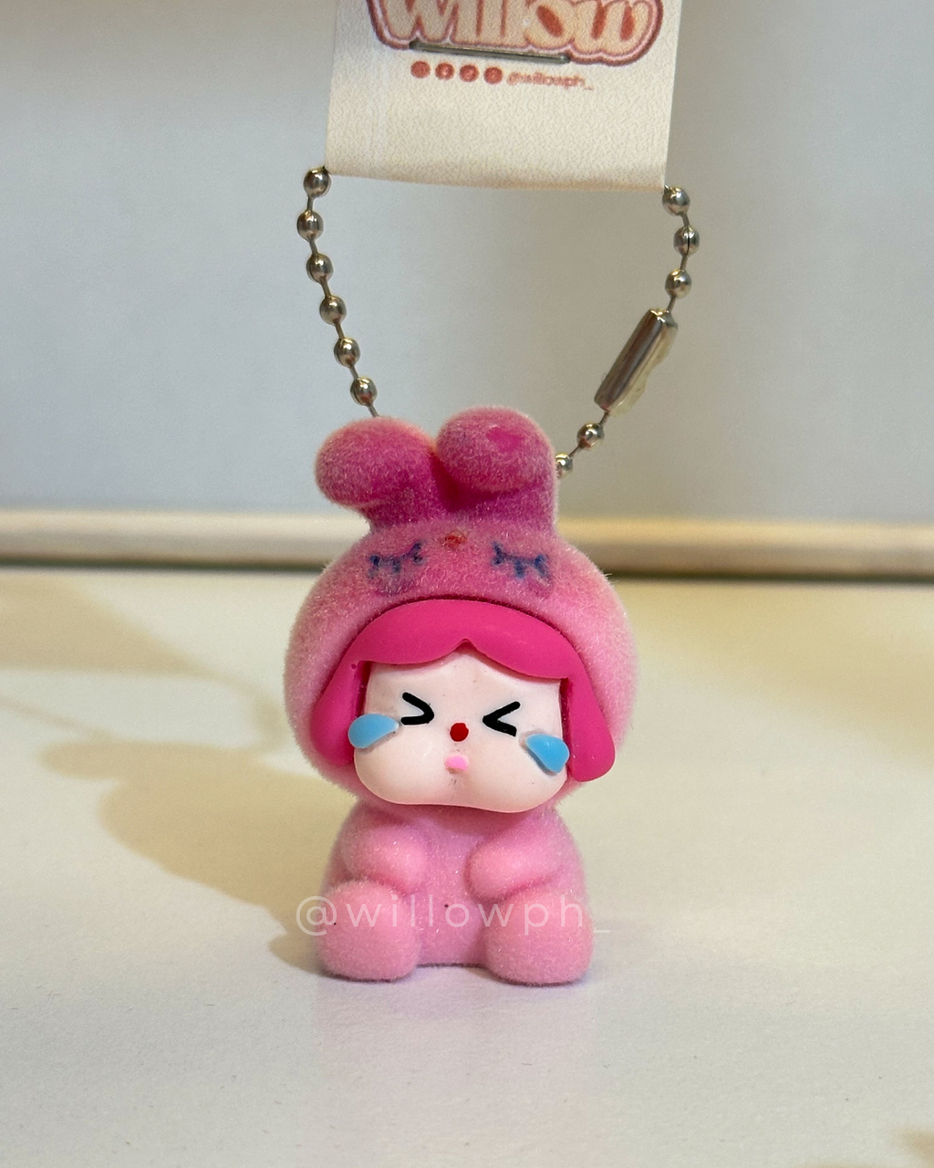Collectible Animal Figure Velvet Keychain