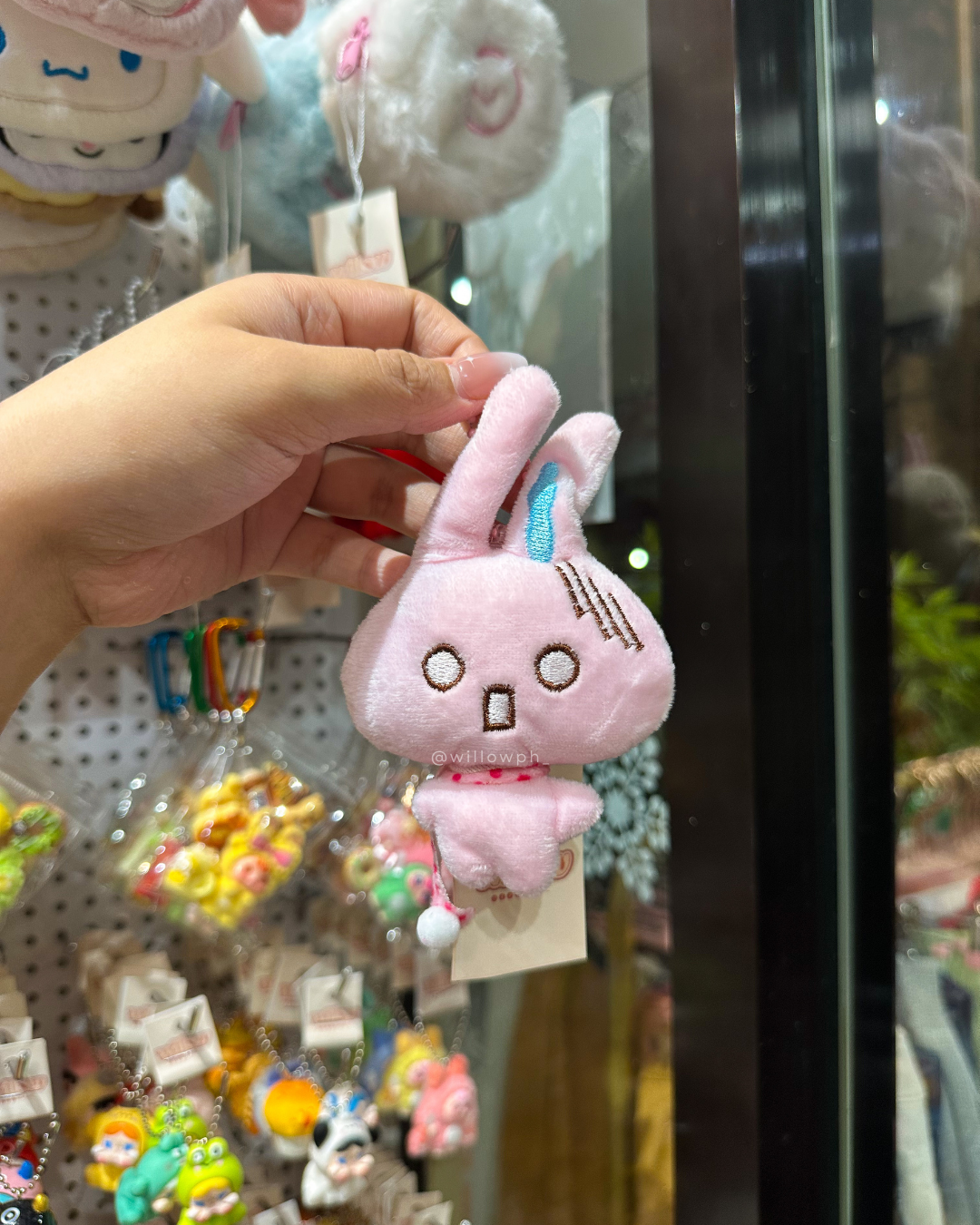 Sweet Bunny Plush Keychain