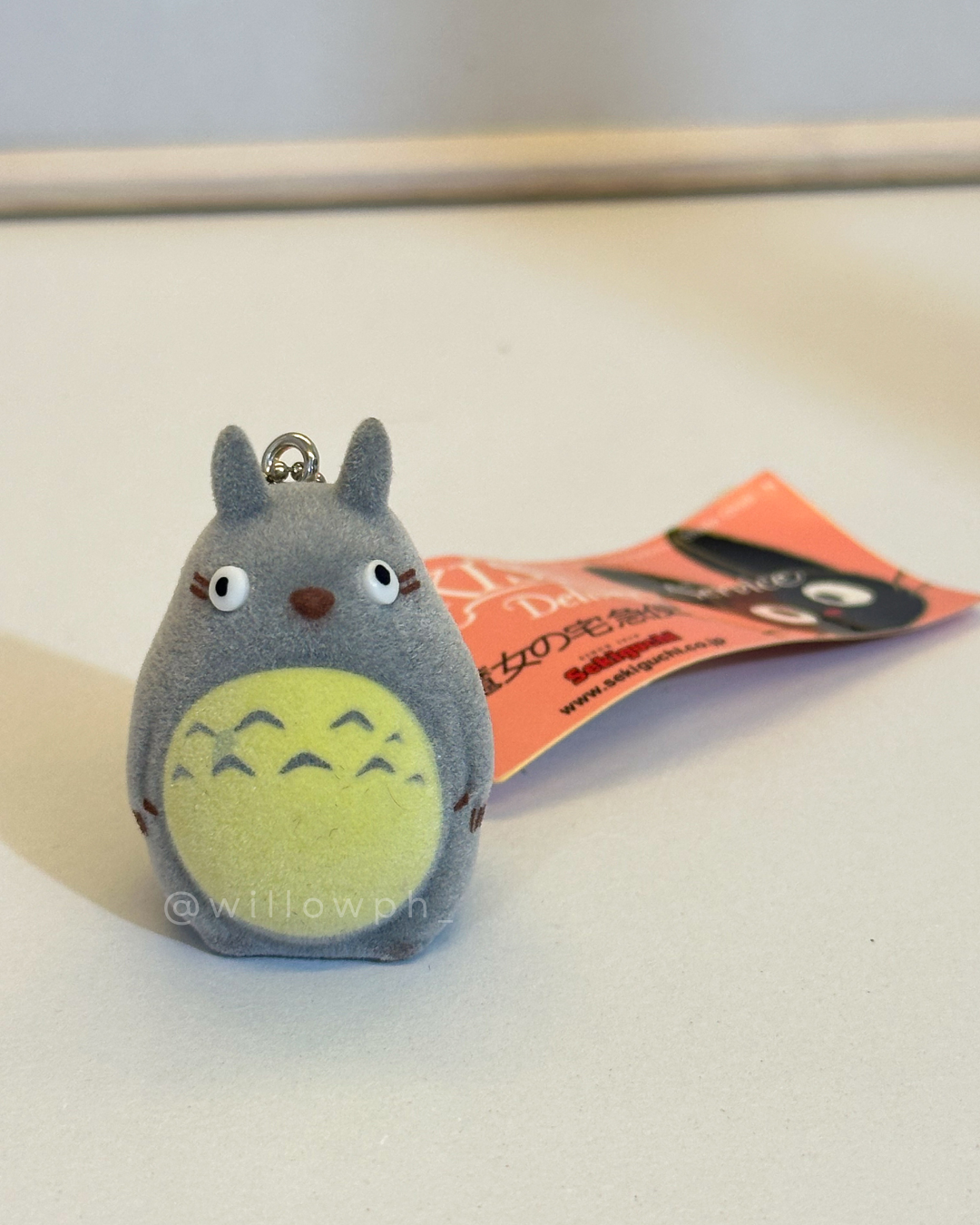 Whimsical Anime-Style Velvet Keychain