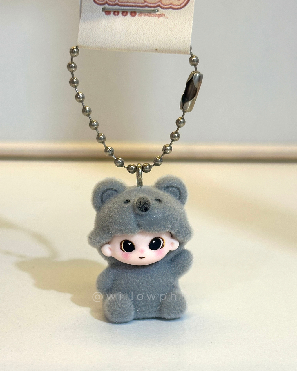 Mini Baby Doll Velvet Keychain