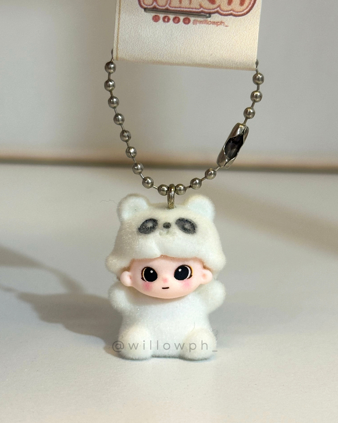 Mini Baby Doll Velvet Keychain