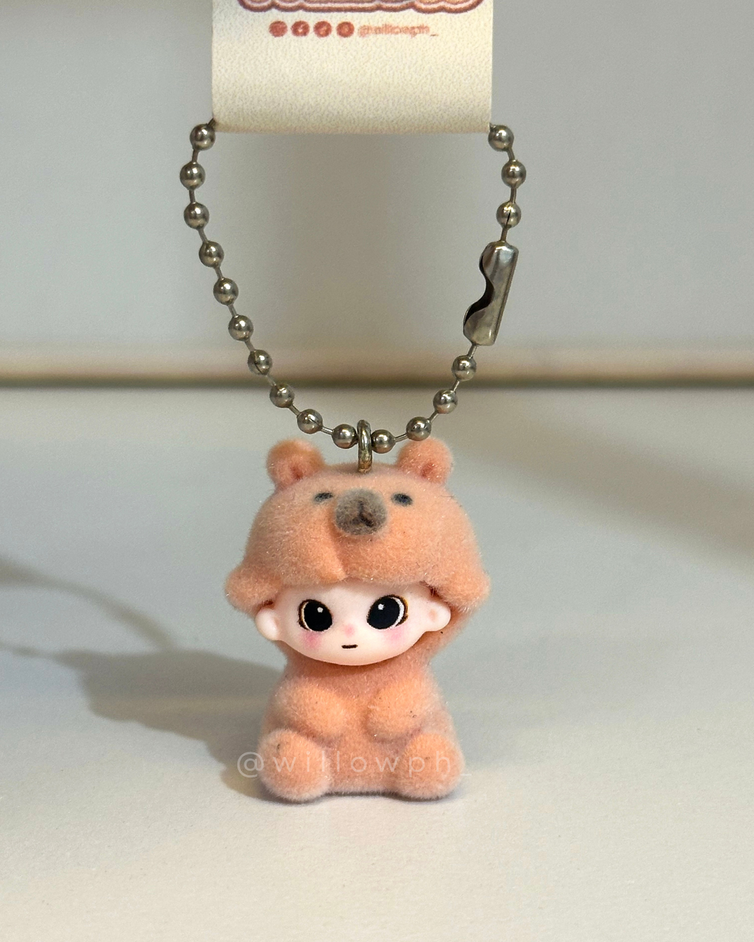 Mini Baby Doll Velvet Keychain