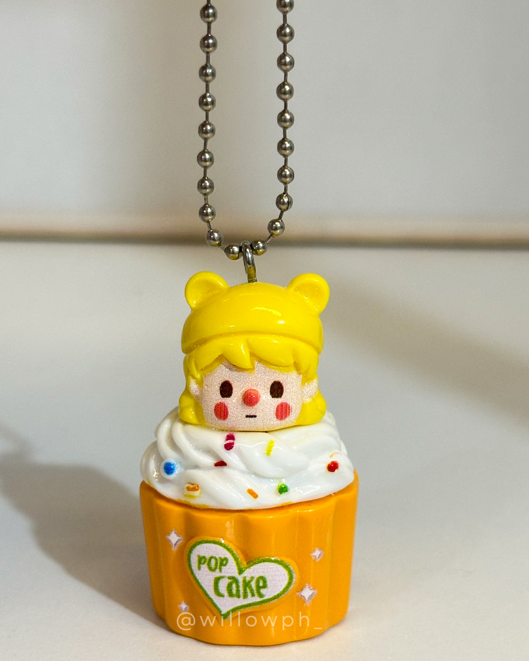 Cute Character Cupcake Trinket Keychain