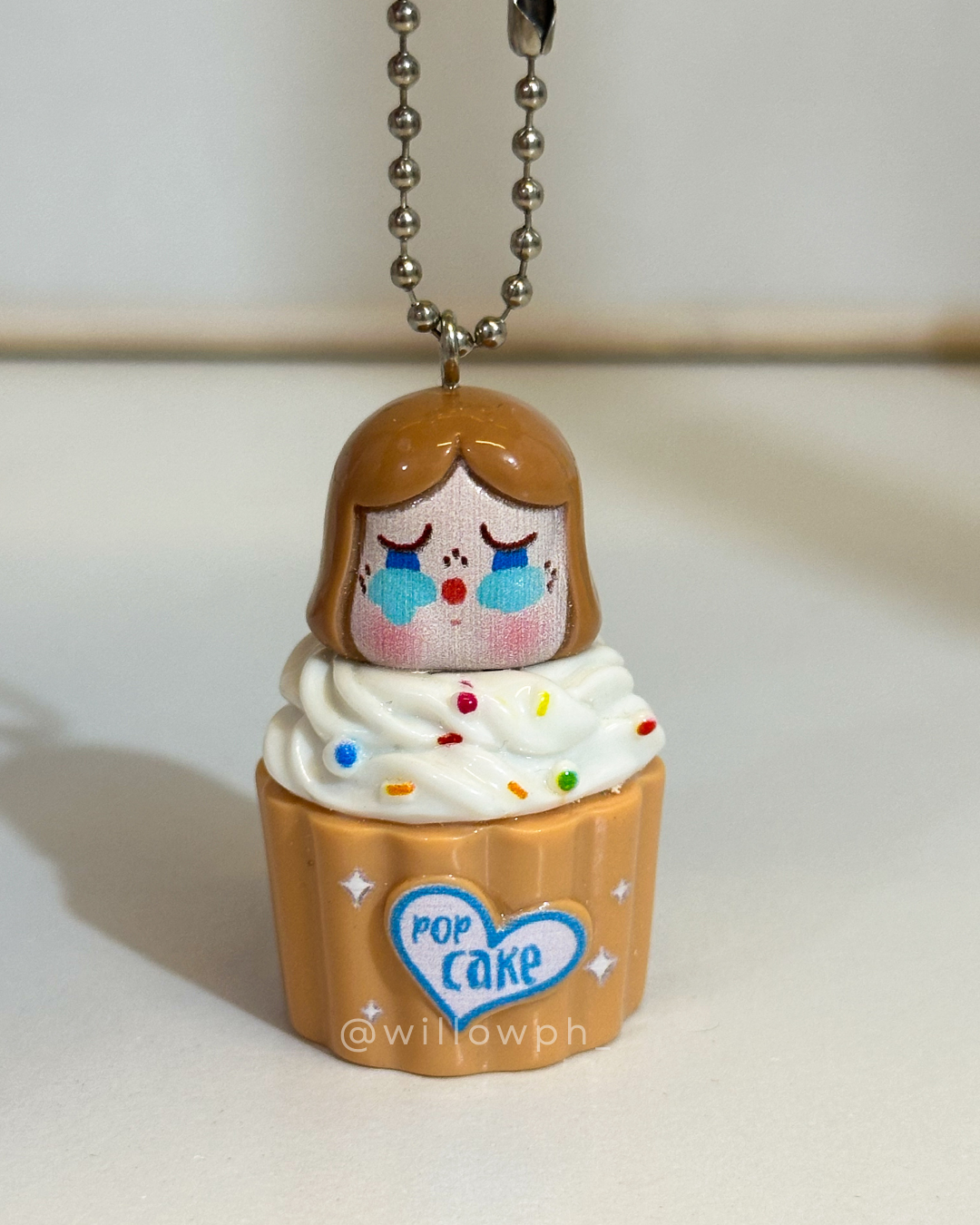 Cute Character Cupcake Trinket Keychain