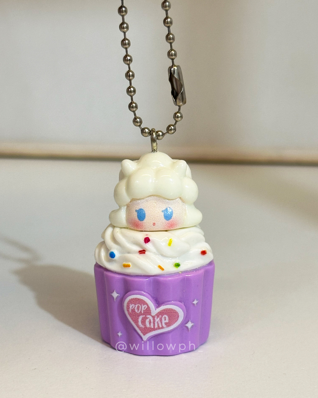 Cute Character Cupcake Trinket Keychain