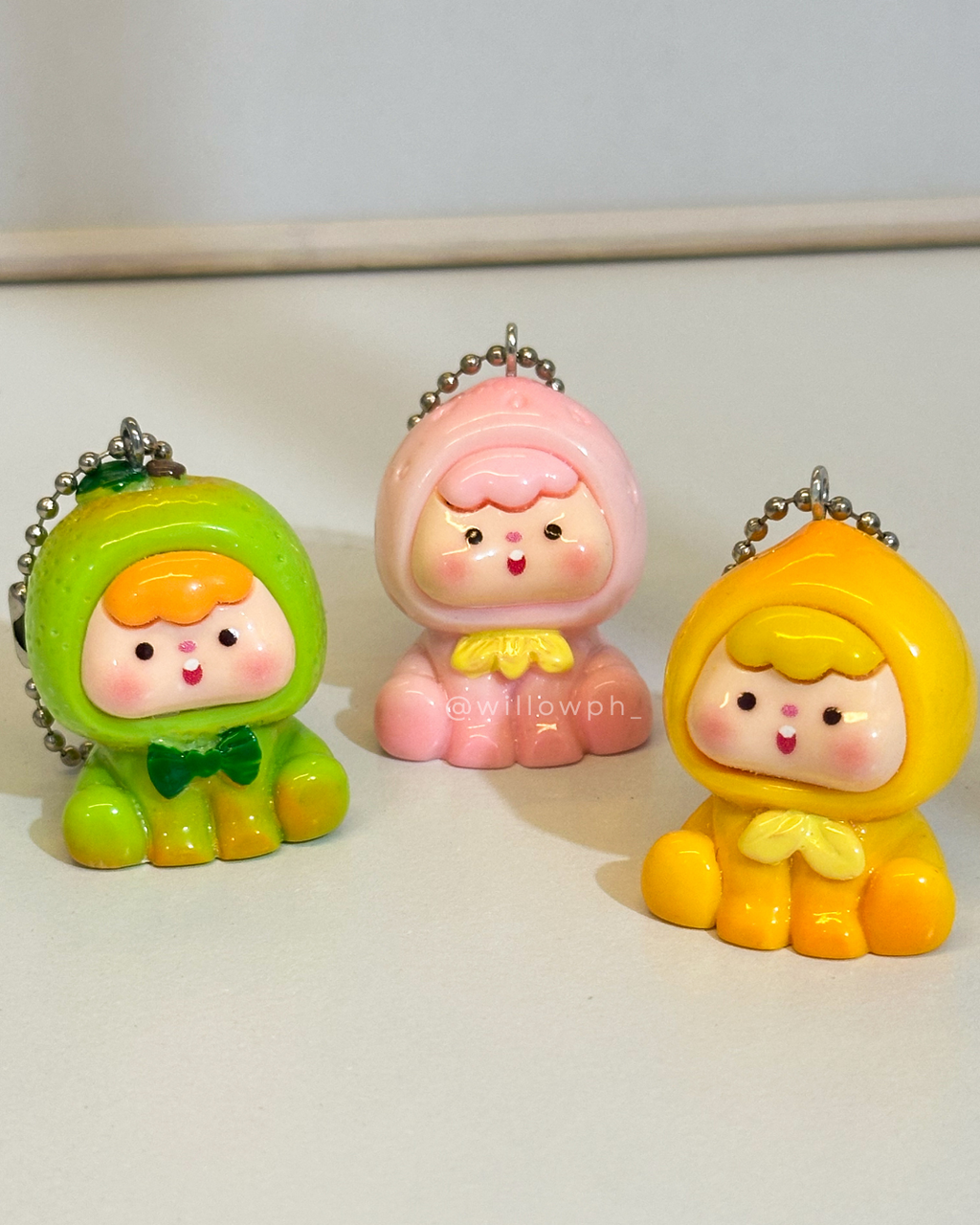 Baby Fruit Trinket Keychain