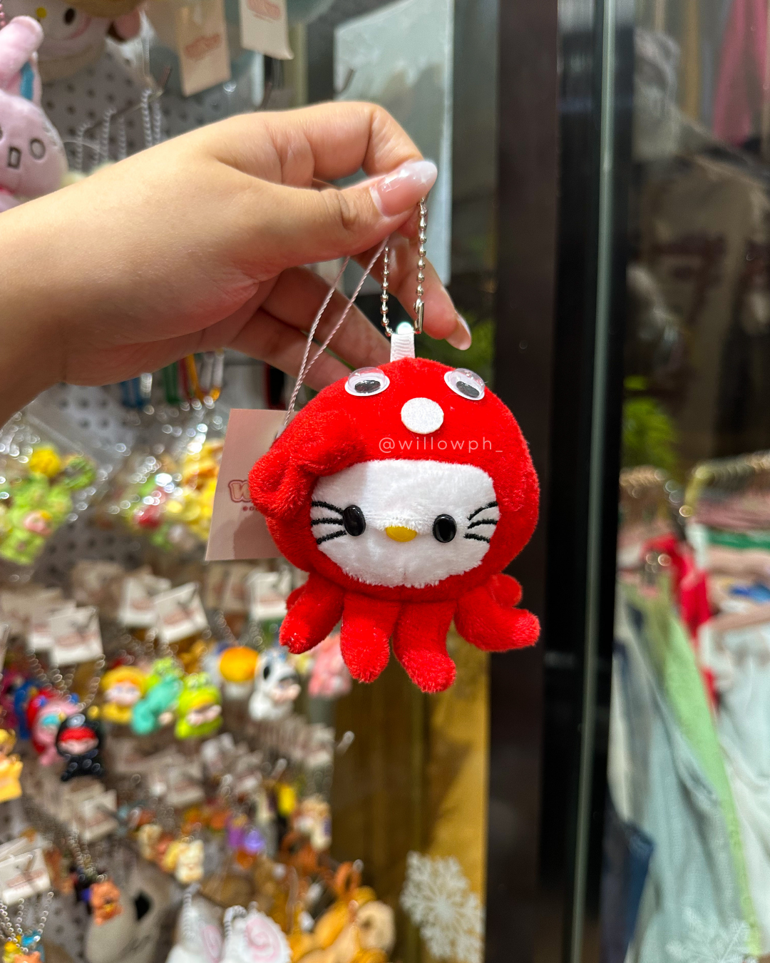 Sweet Octo Plush Keychain