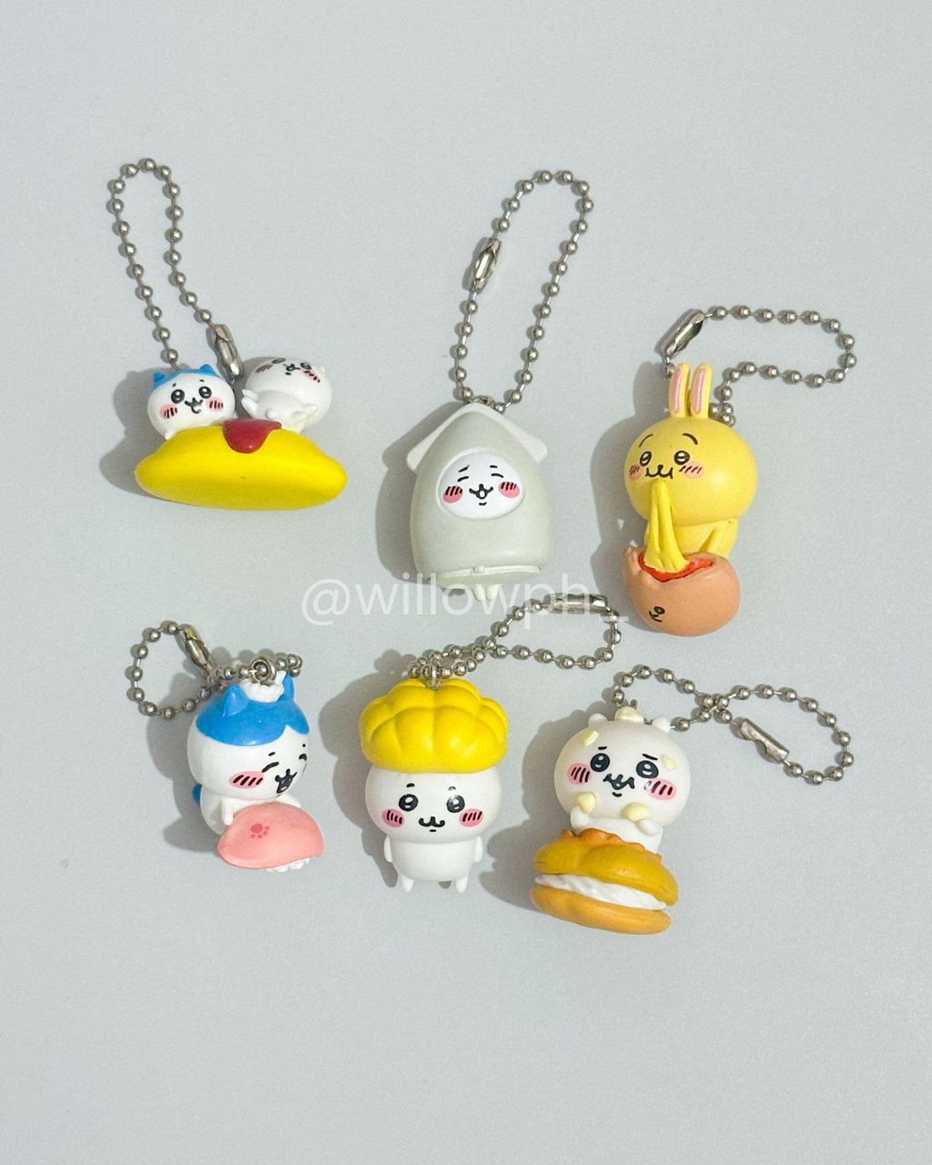 Cute Pastel Character Trinket Keychain – Style B