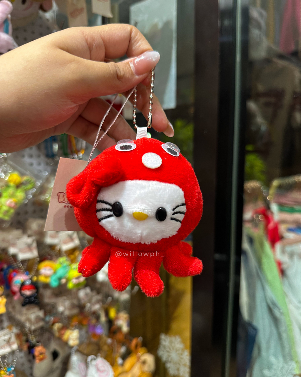 Sweet Octo Plush Keychain