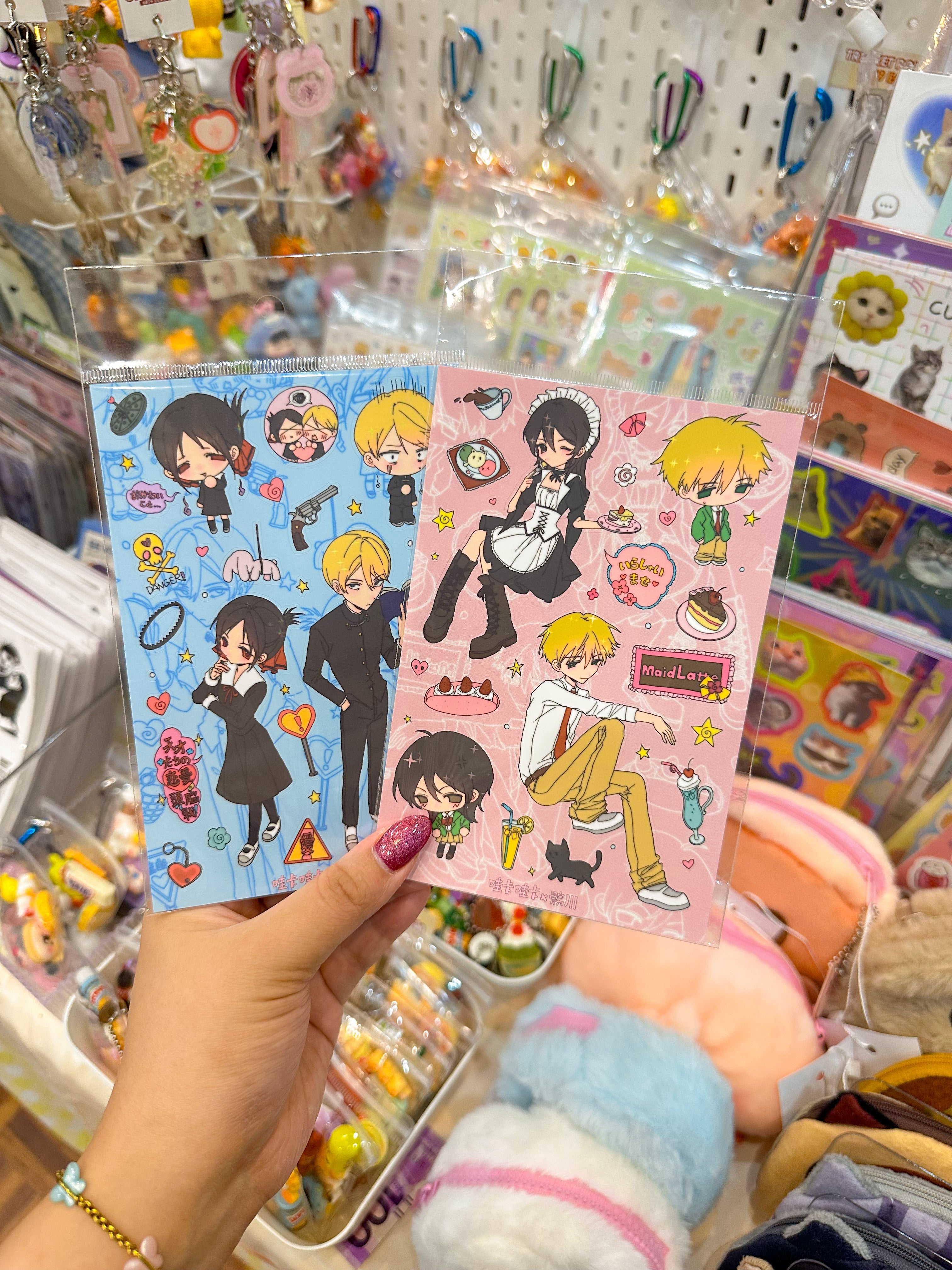 Anime Sticker Sheet (1 Sheet)