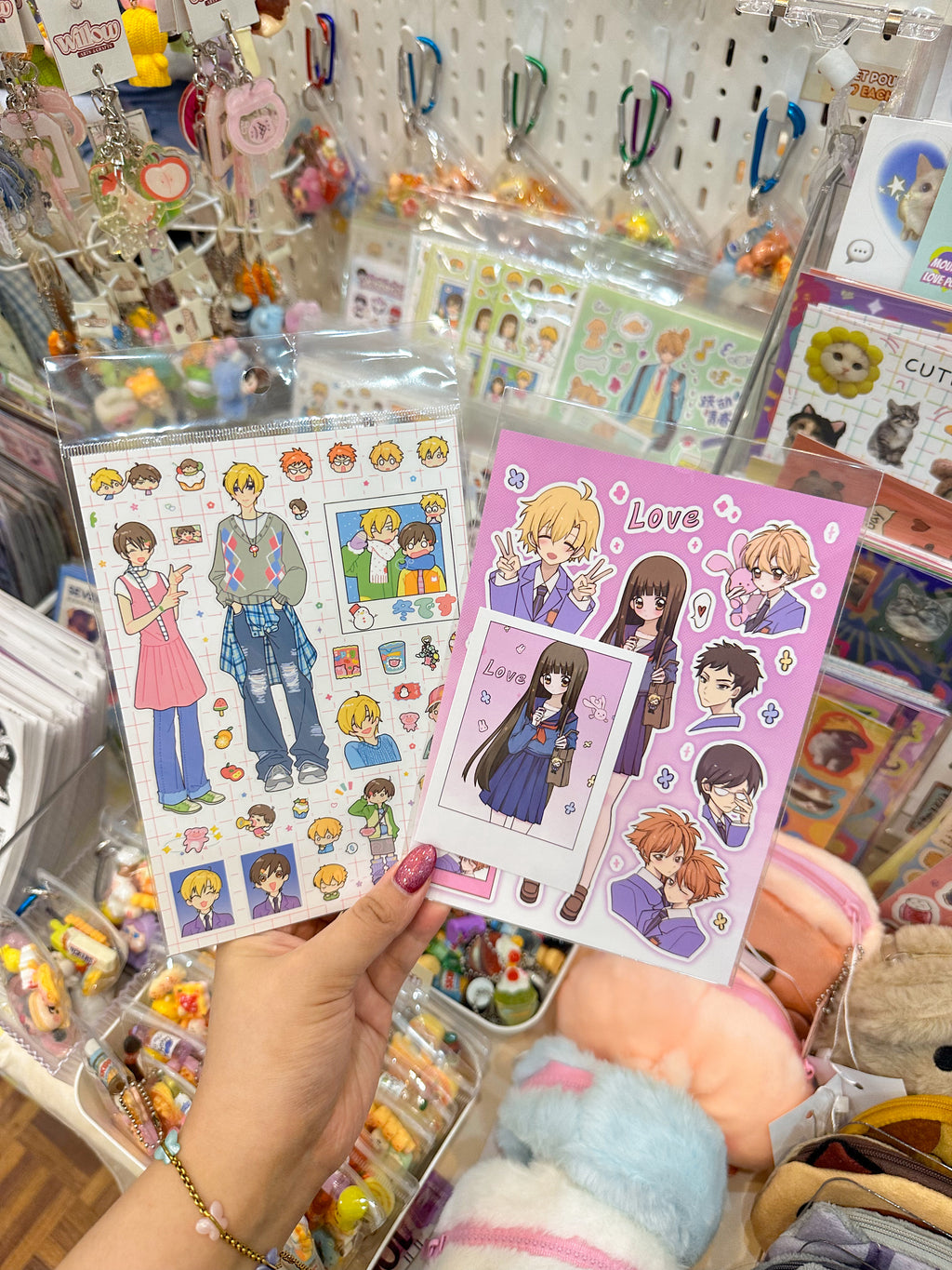 Anime Sticker Sheet (1 Sheet)