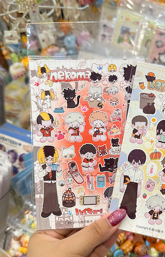 Anime Sticker Sheet (1 Sheet)